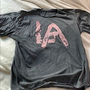 brandy melville distressed tee